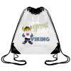 Clear Drawstring Bag Thumbnail